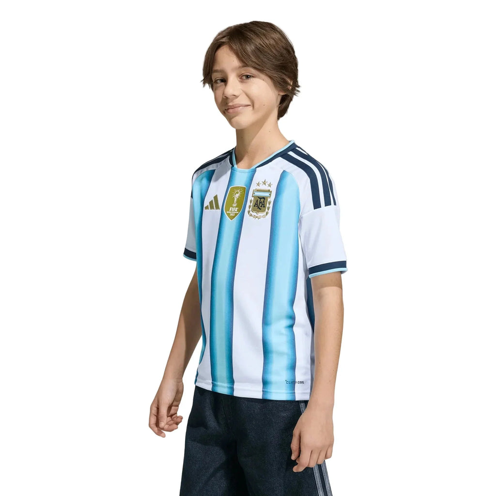 Argentina 2026 Youth Stadium Home Soccer Jersey