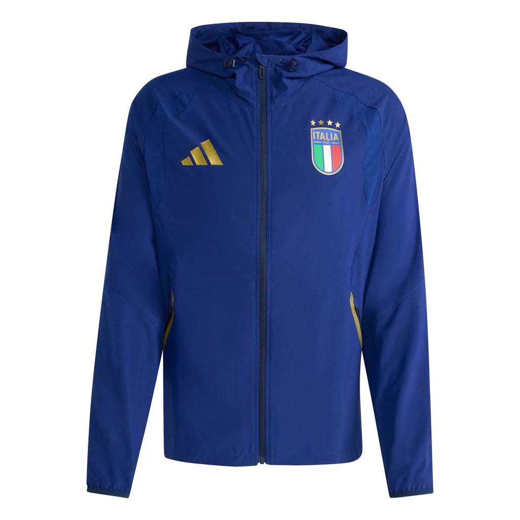Italy 2026 Men's Tiro Travel Full Zip Windbreaker