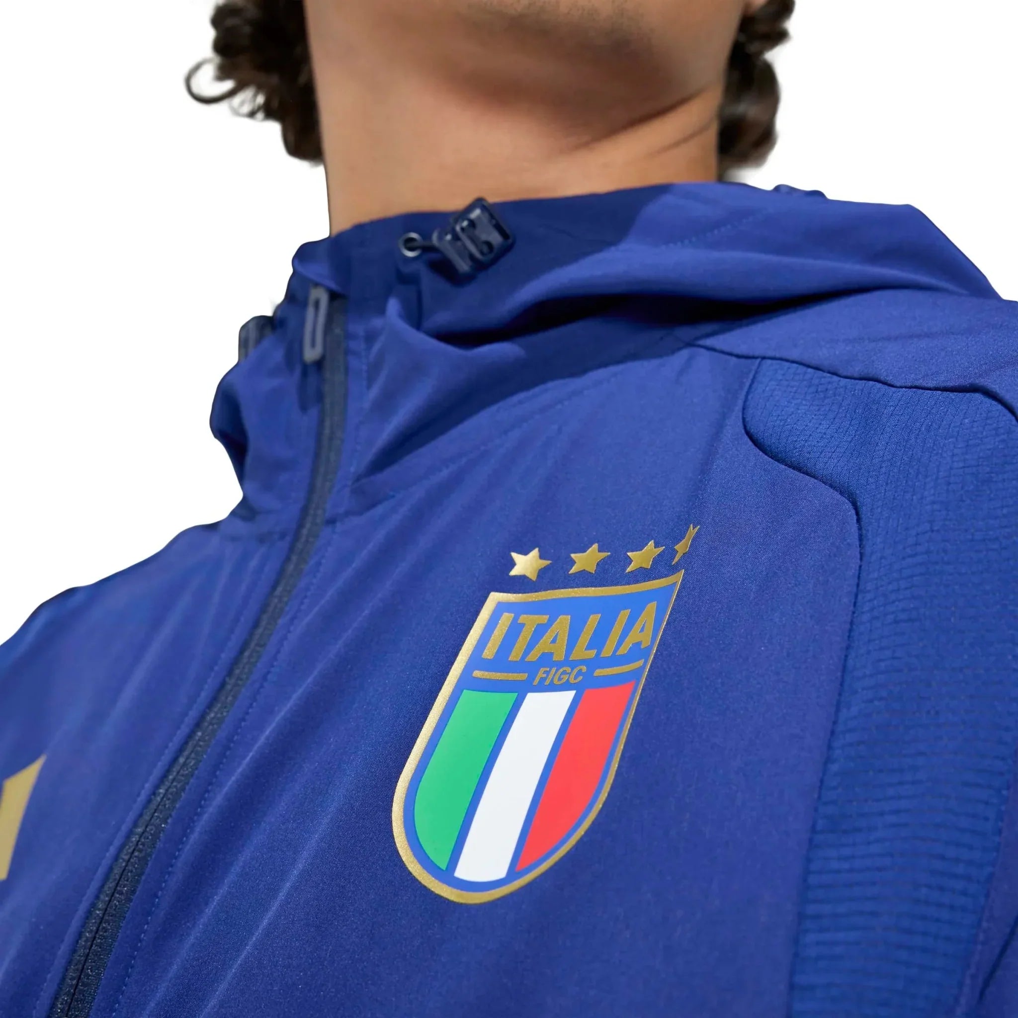 Italy 2026 Men's Tiro Travel Full Zip Windbreaker