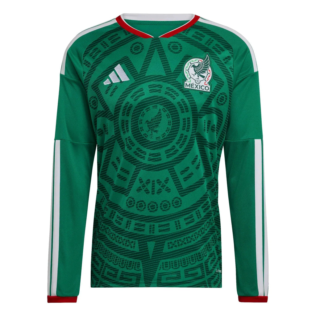 Mexico 2026 Men's Stadium Home Long-Sleeve Soccer Jersey