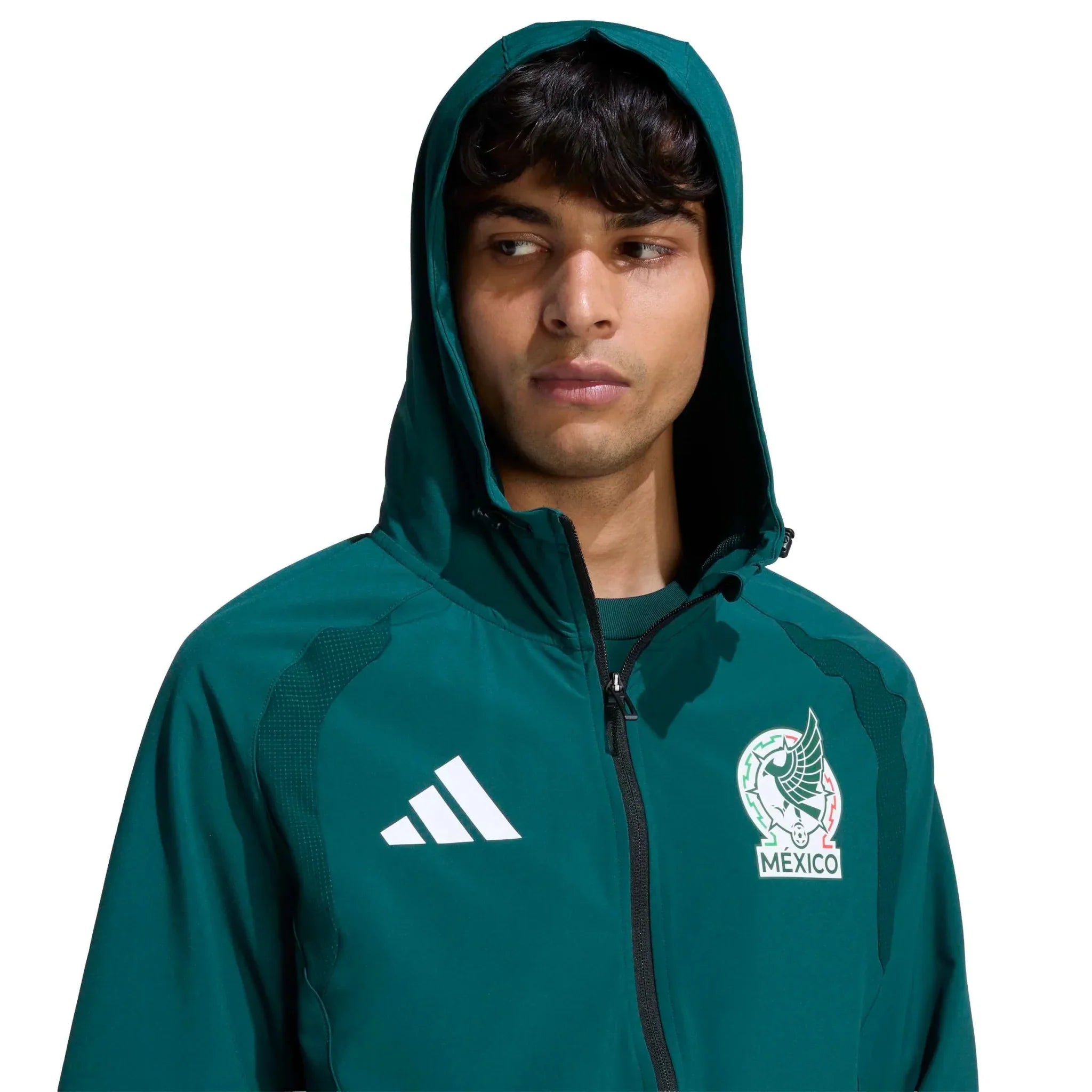 Mexico 2026 Men's Tiro Travel Full Zip Windbreaker