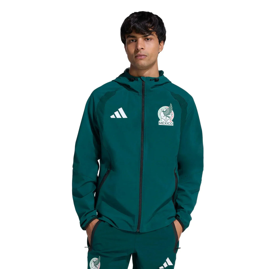 Mexico 2026 Men's Tiro Travel Full Zip Windbreaker