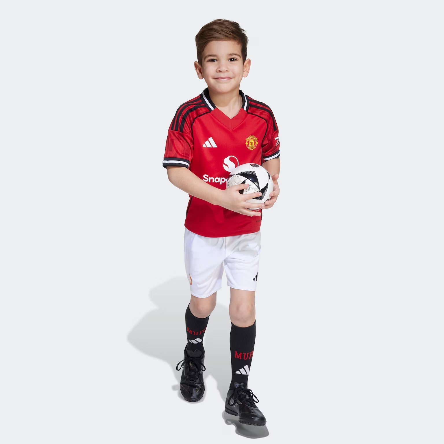 Manchester United Home Kit Kids 2025/26