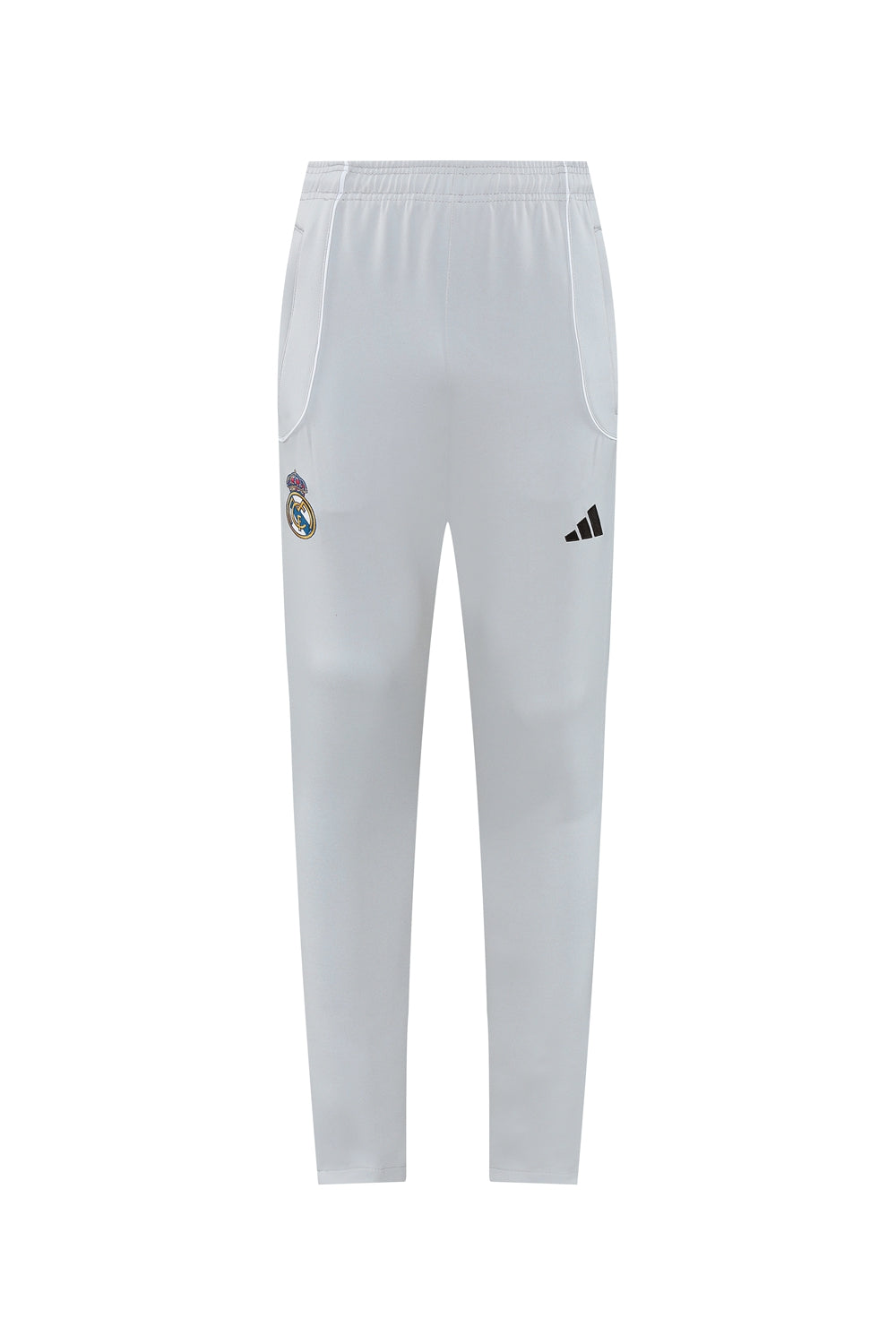 Real Madrid Pre Match White-Grey Jacket Suit
