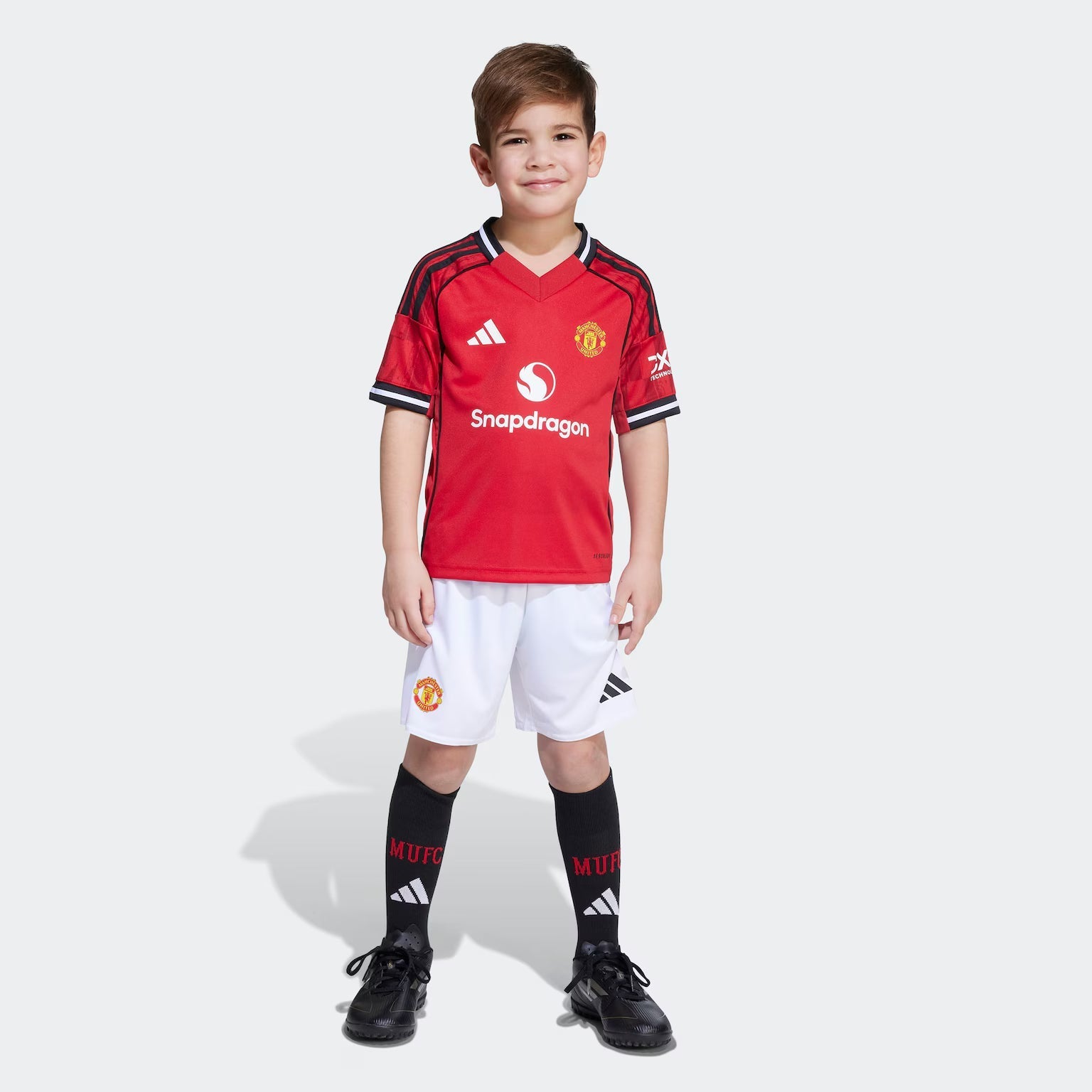 Manchester United Home Kit Kids 2025/26