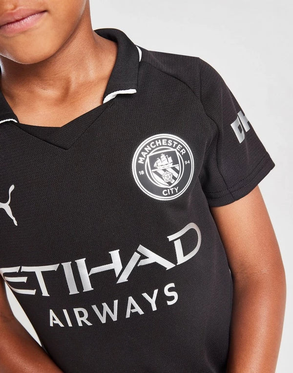 Kit Enfant Extérieur Manchester City 2025/26