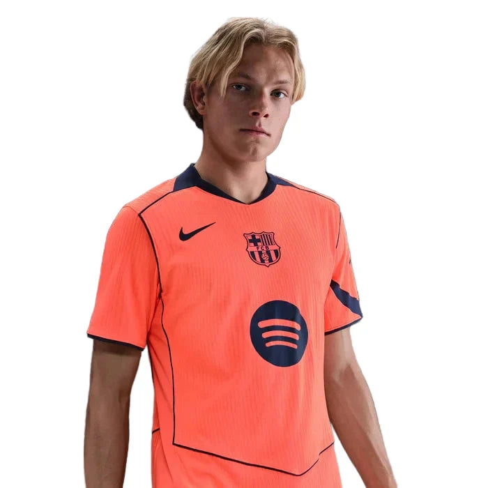 Maillot version joueur du FC Barcelone Troisième 2025/26