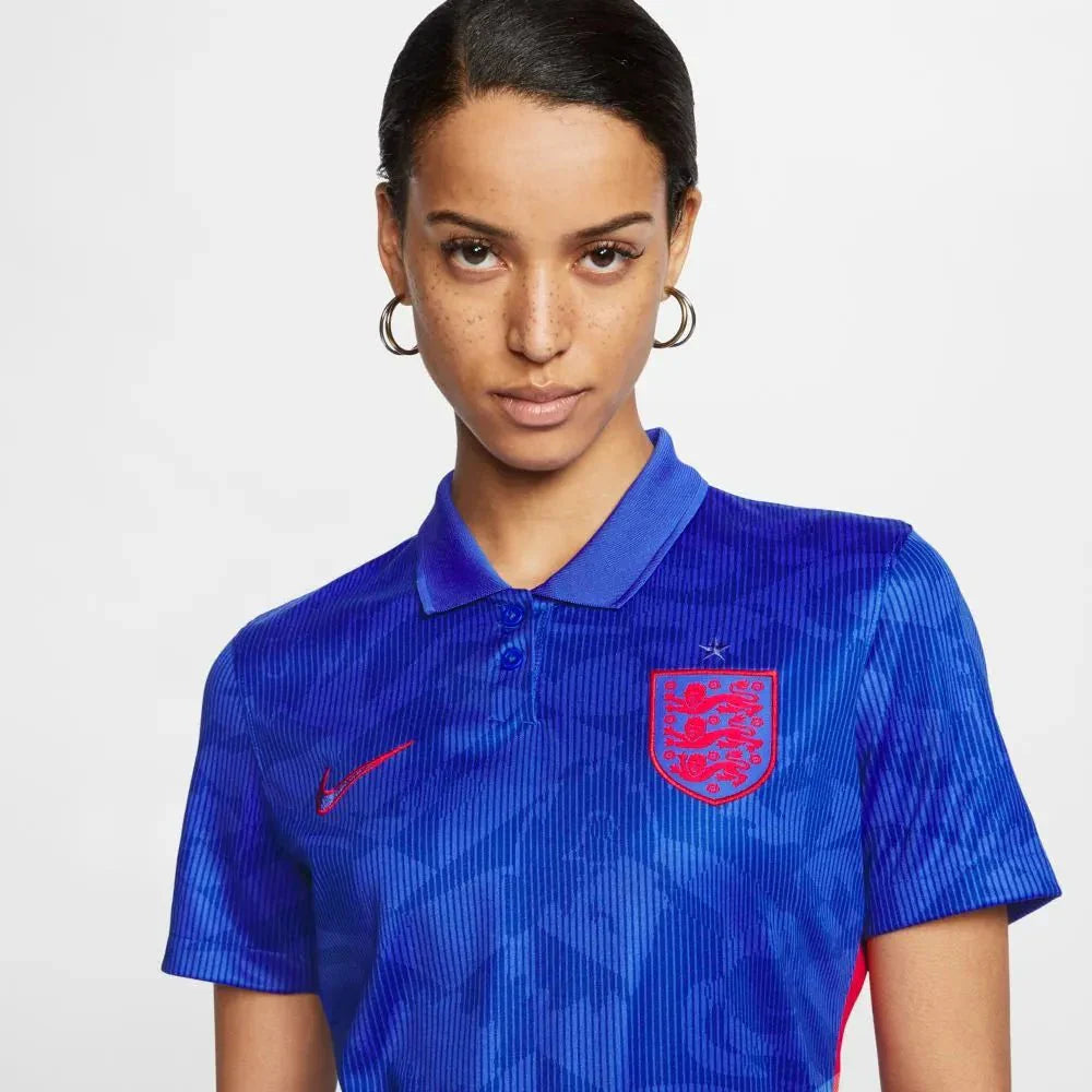 England 2020-21 WOMENS Away Jersey - Blue-Red