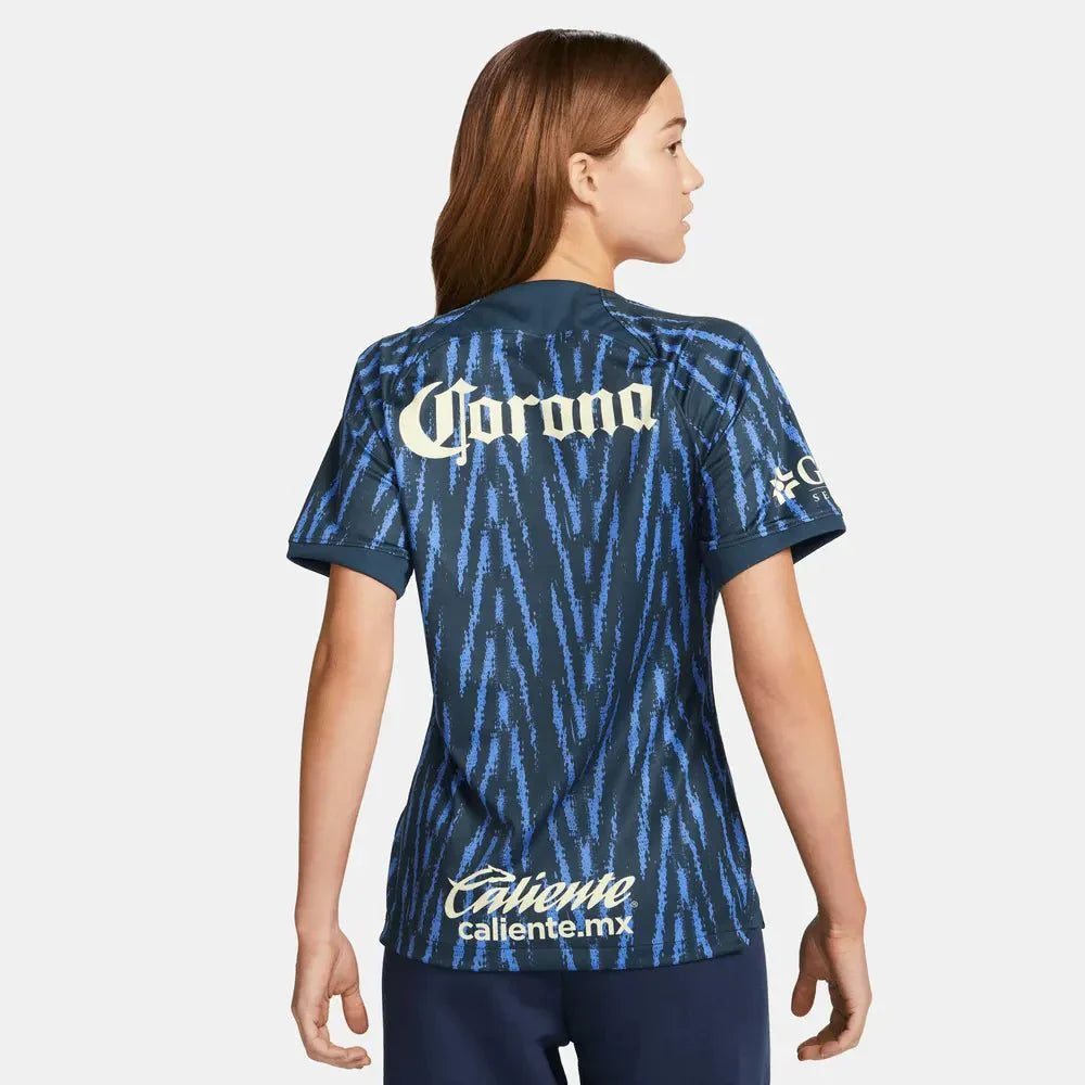 Maillot Extérieur Femme Club America 2022-23 - Bleu Marine Armory-Citron