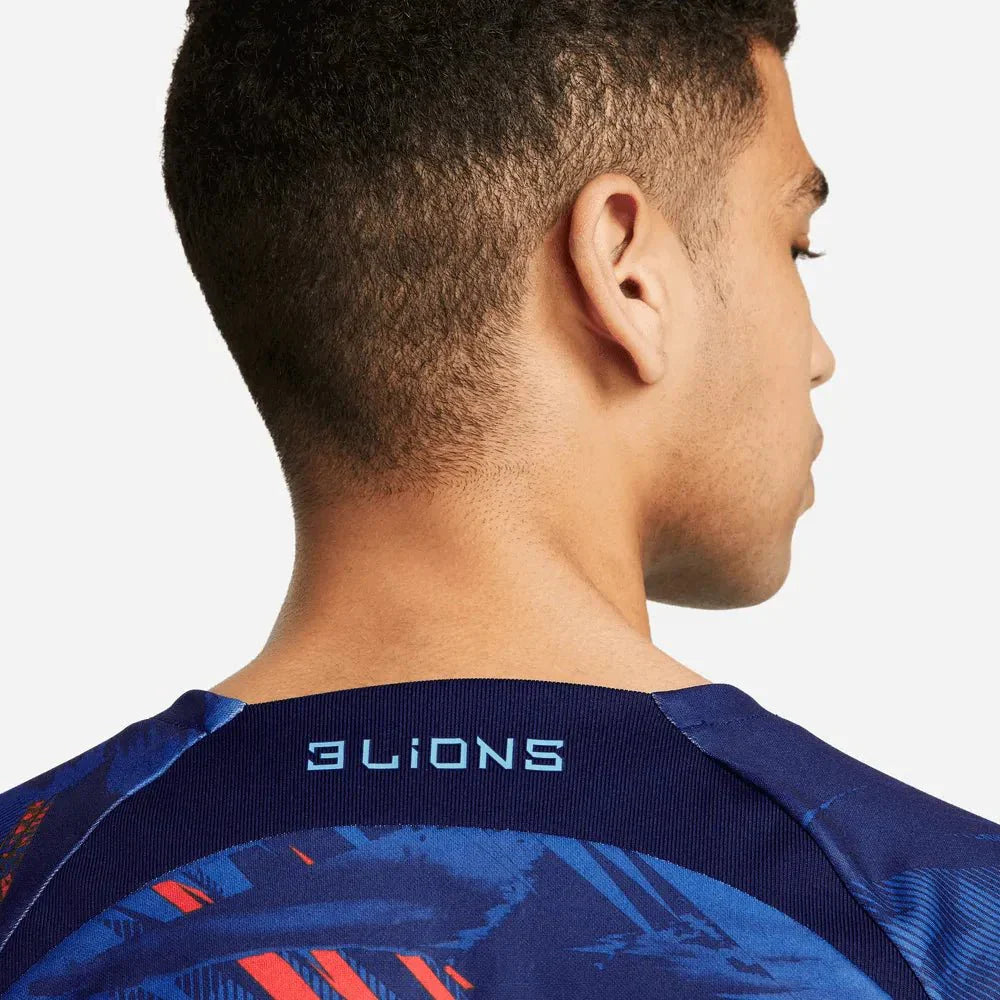 England 2022-23 Dri Fit Top Blue Voids-Game Royal