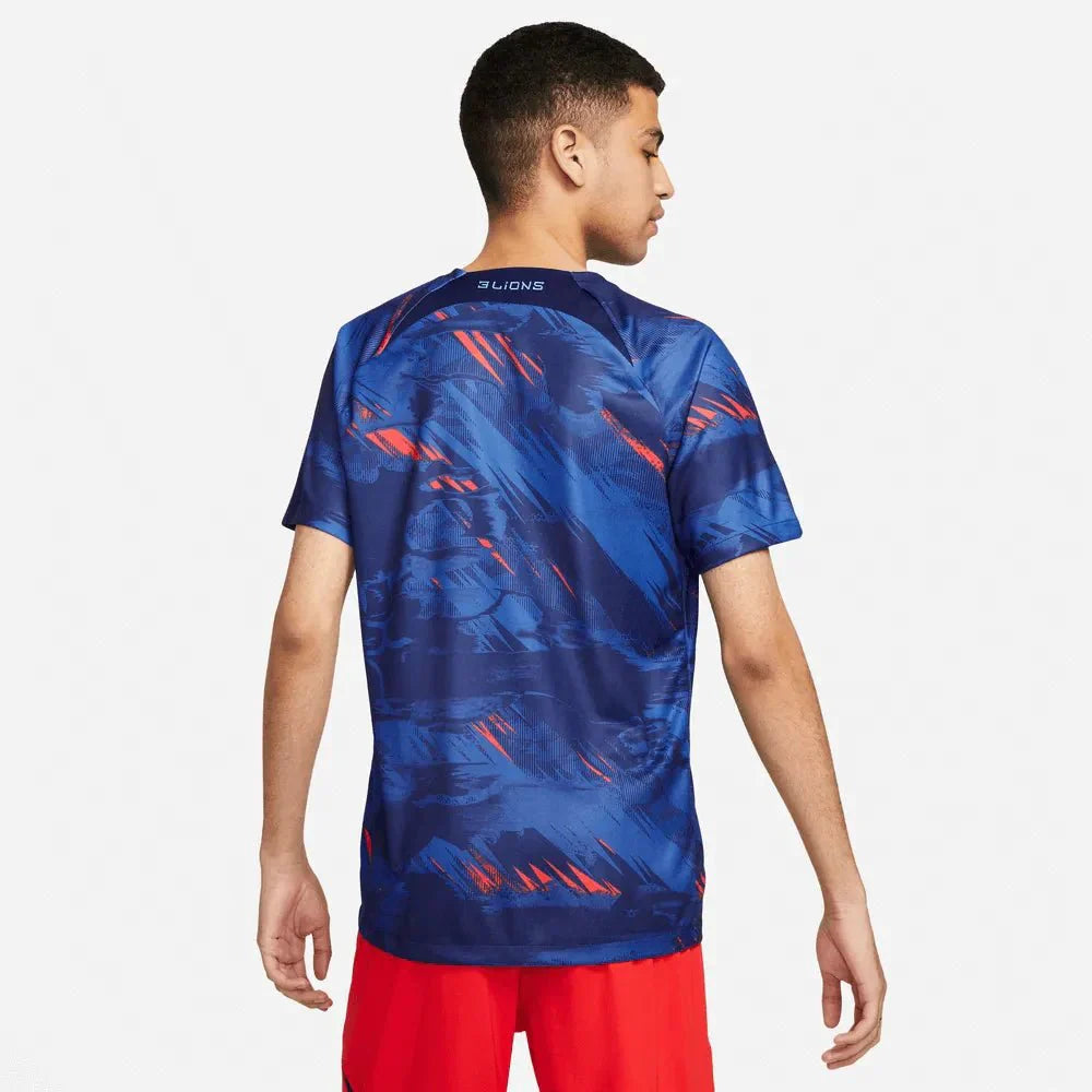 England 2022-23 Dri Fit Top Blue Voids-Game Royal