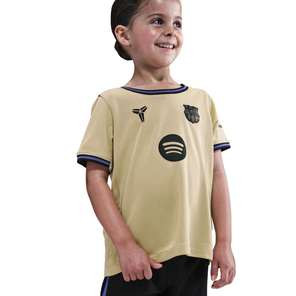 Barcelona 2025-26 Little Kids' Stadium Away Kit