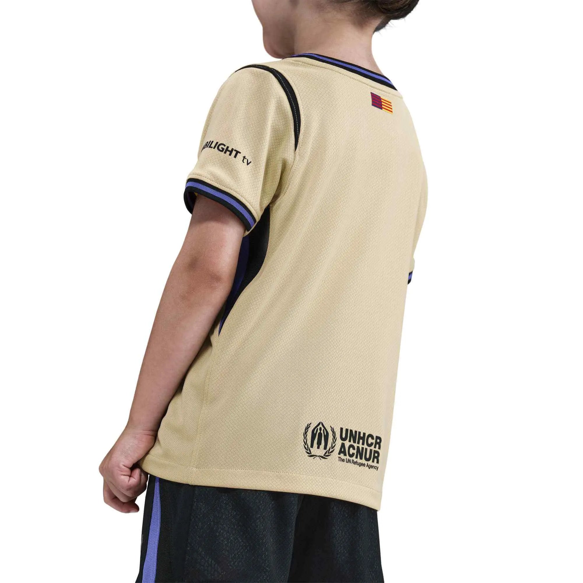 Barcelona 2025-26 Little Kids' Stadium Away Kit