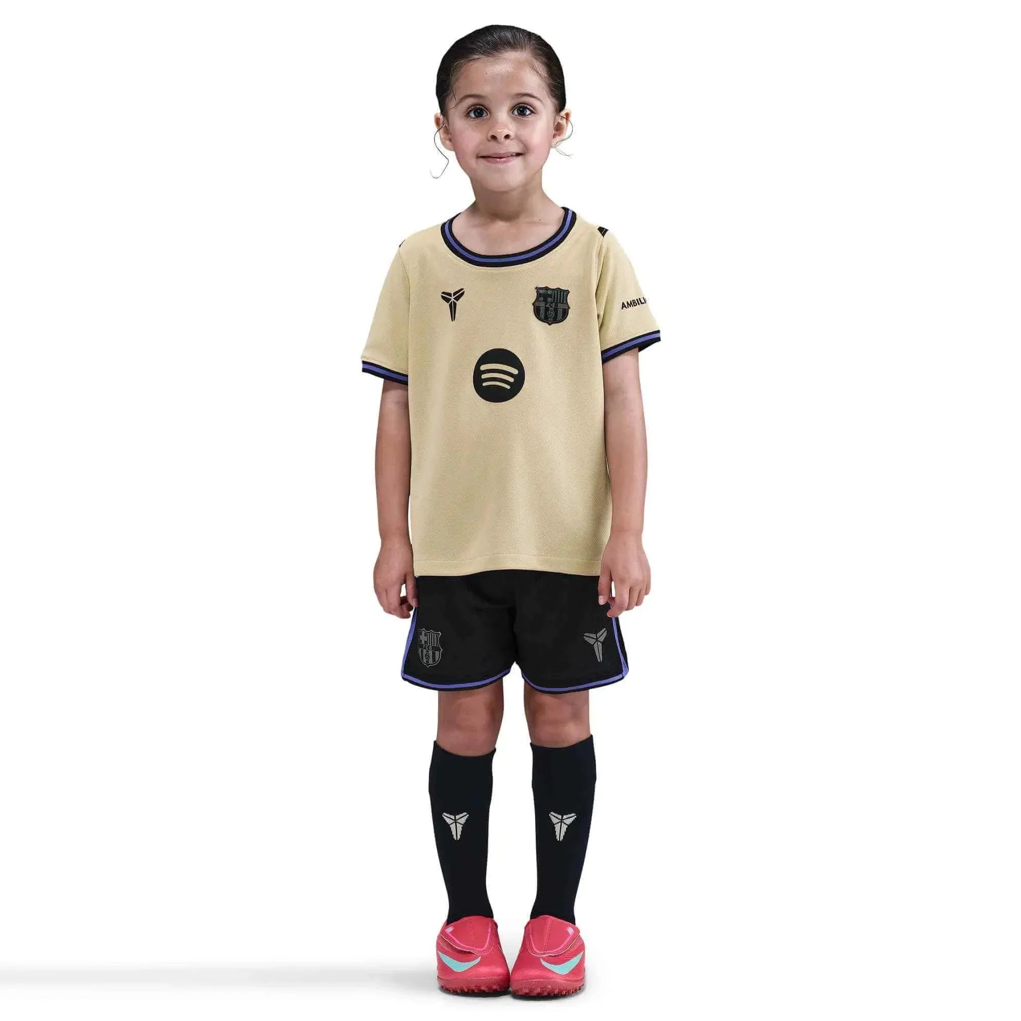 Barcelona 2025-26 Little Kids' Stadium Away Kit