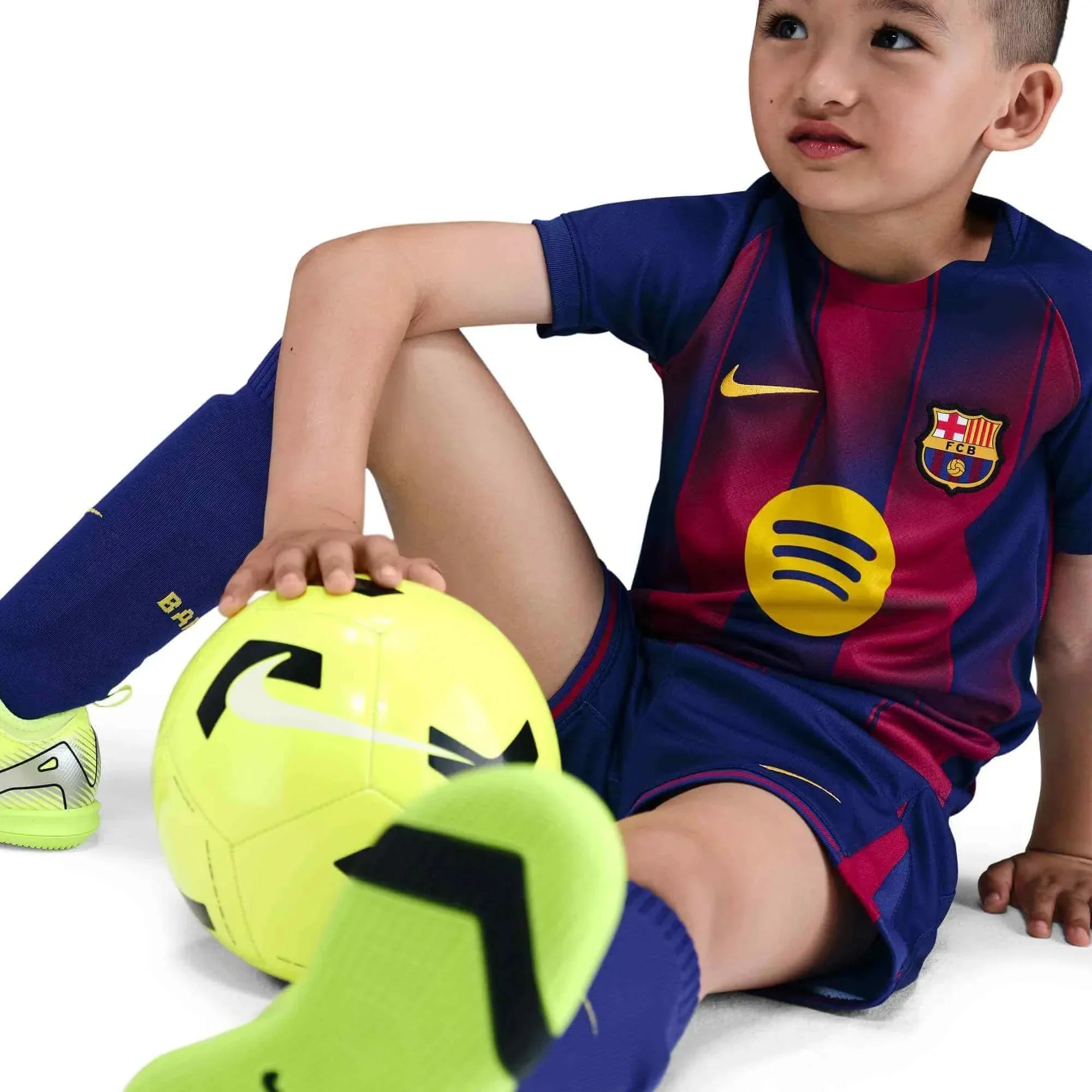 Barcelona 2025-26 Little Kids' Stadium Home Kit