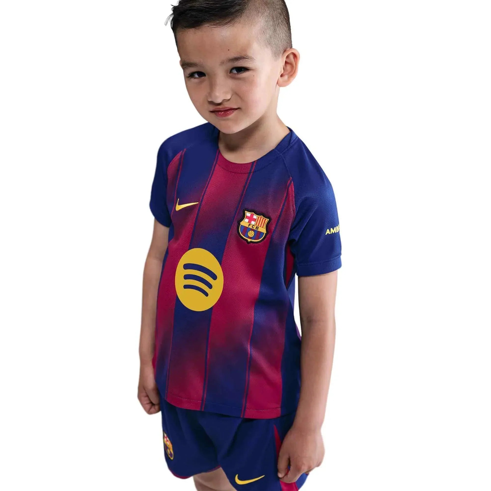 Barcelona 2025-26 Little Kids' Stadium Home Kit