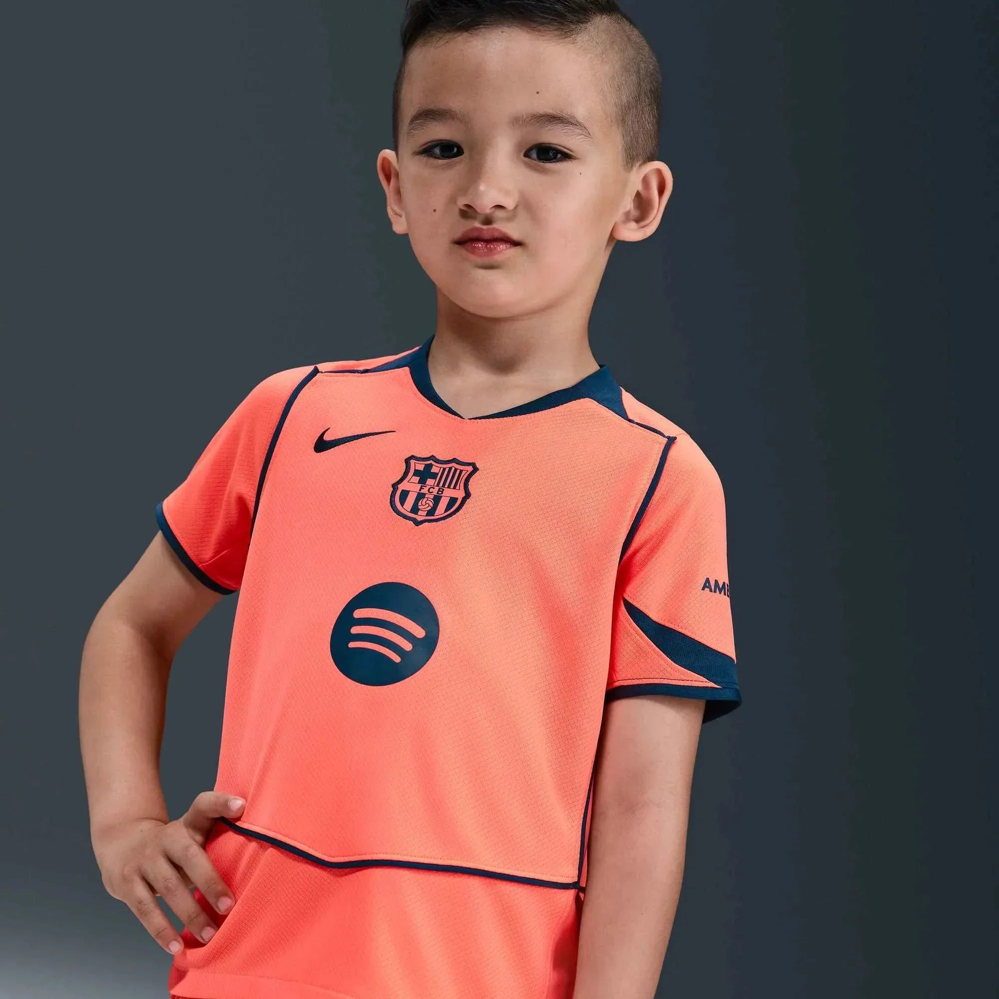 Barcelona 2025-26 Little Kids' Stadium Third Kit