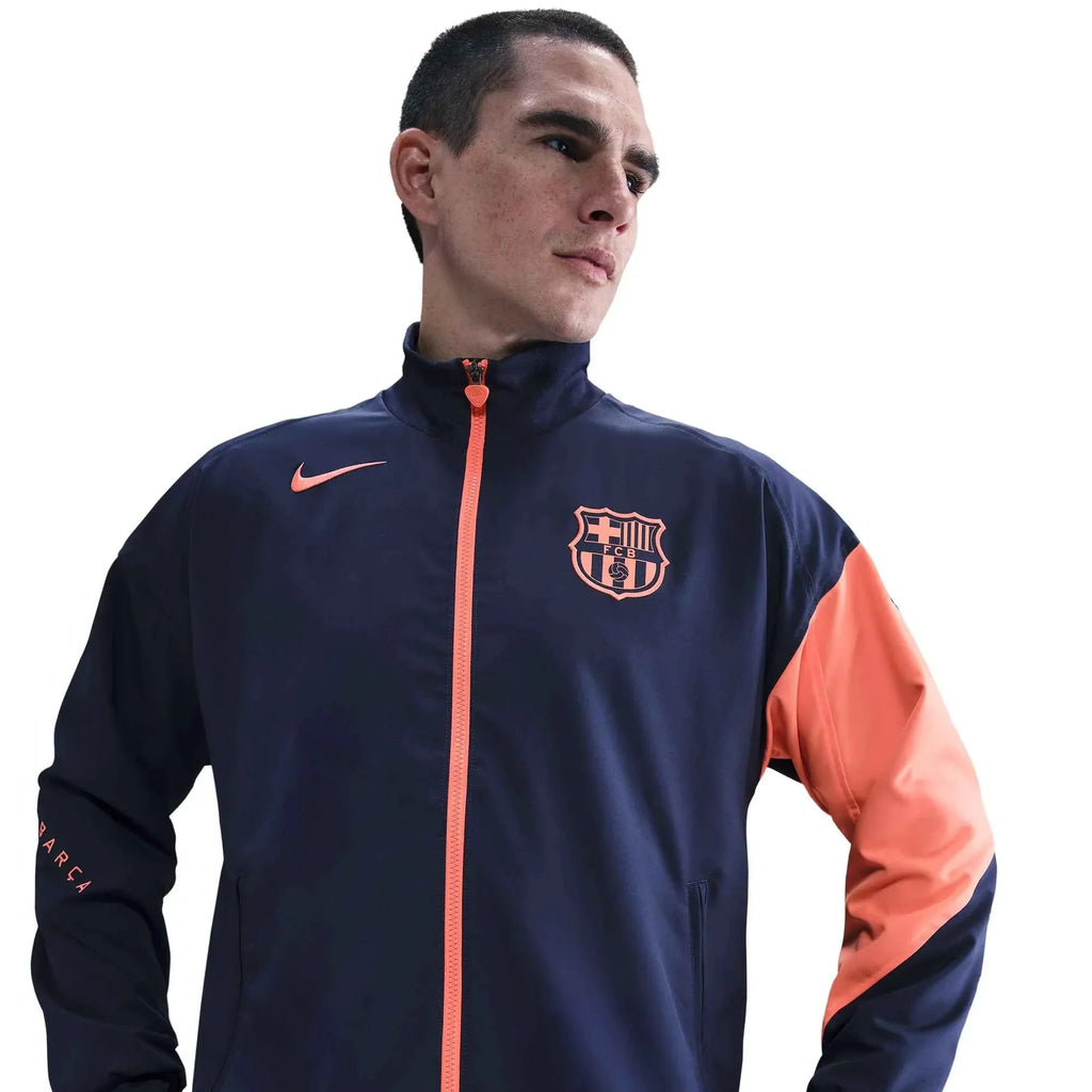 Barcelona 2025-26 Men's DF Strike Anthem Jacket