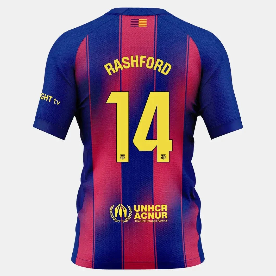 Barcelona 2025-26 Men's Stadium Home Soccer Jersey