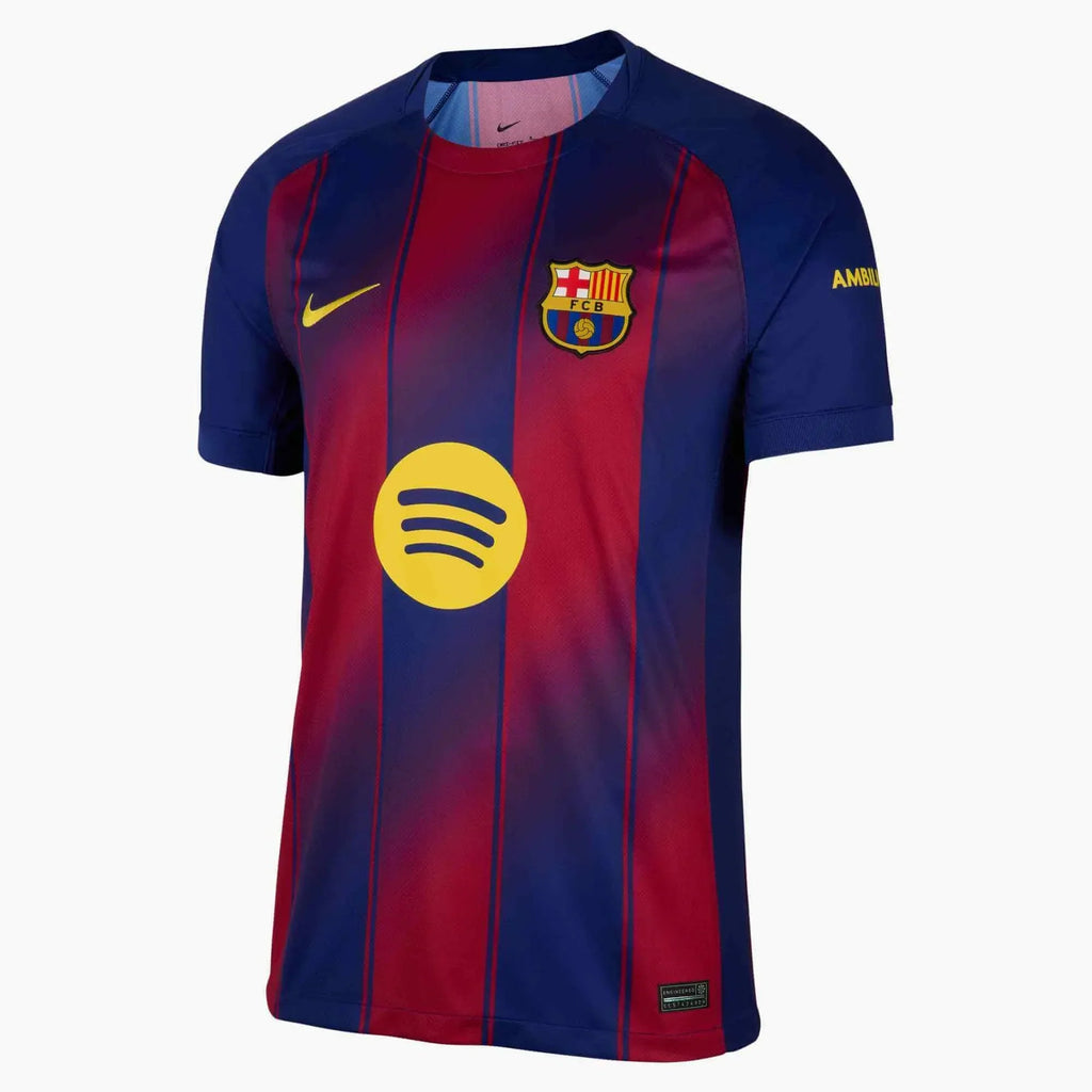 Barcelona 2025-26 Men's Stadium Home Soccer Jersey