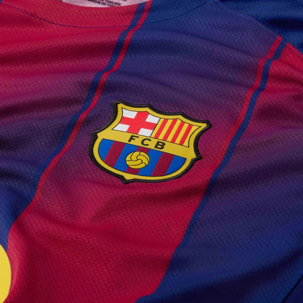 Barcelona 2025-26 Men's Stadium Home Soccer Jersey