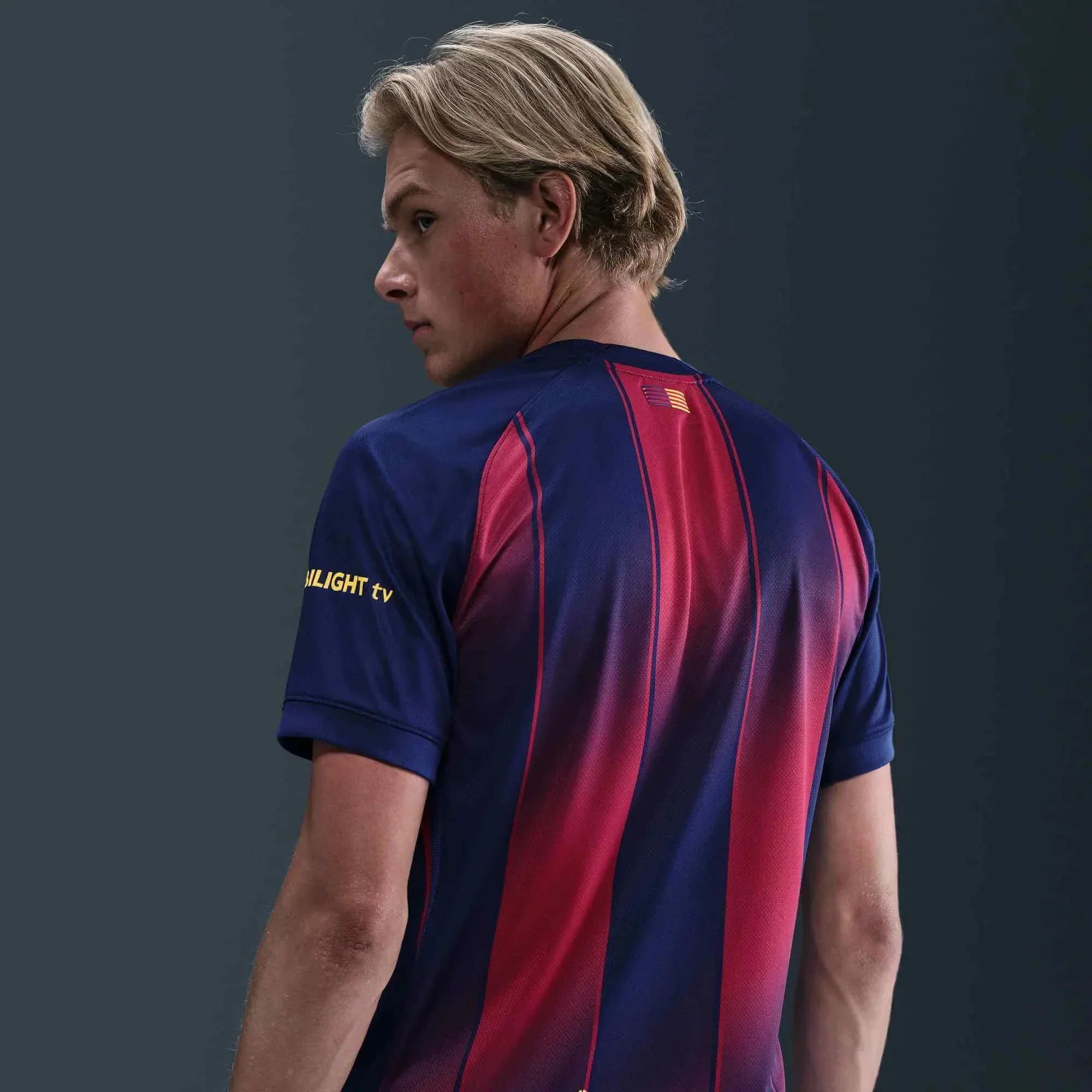 Barcelona 2025-26 Men's Stadium Home Soccer Jersey
