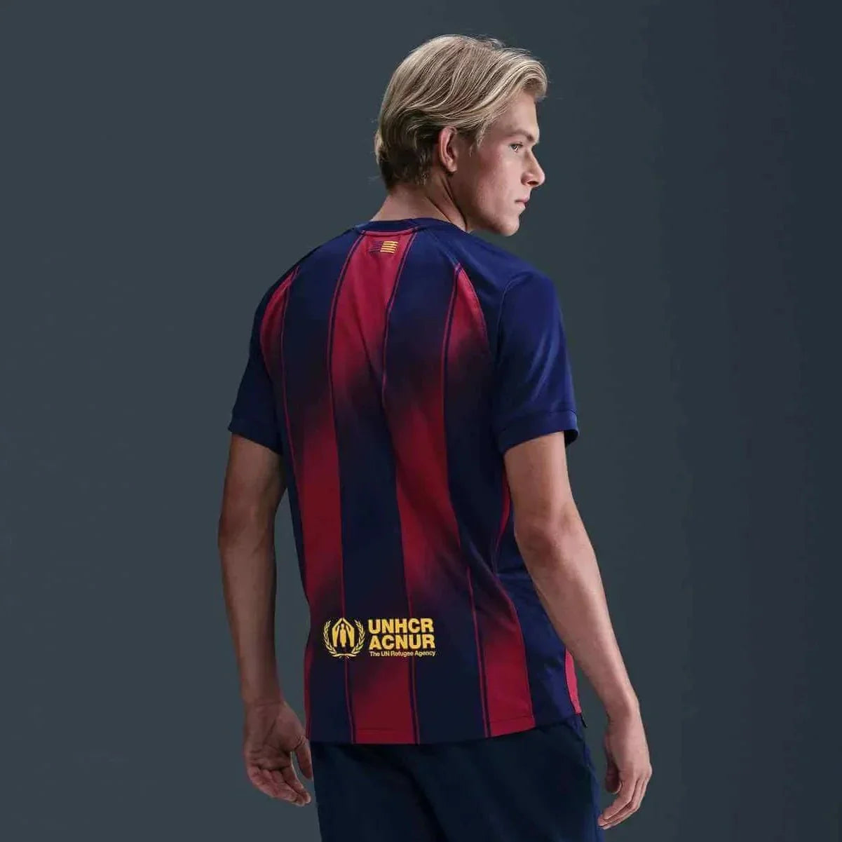 Barcelona 2025-26 Men's Stadium Home Soccer Jersey