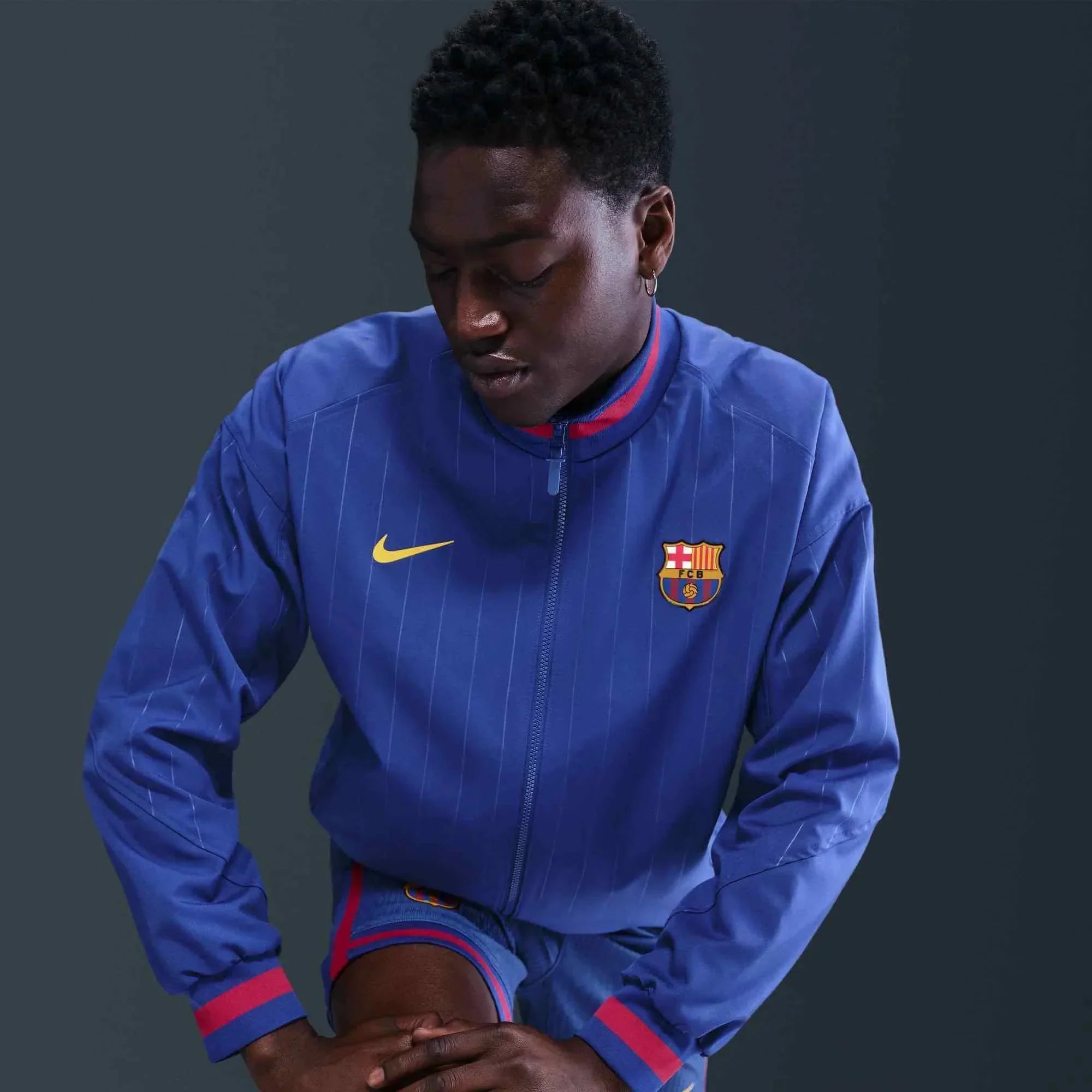 Barcelona 2025-26 Men's Strike Anthem Jacket