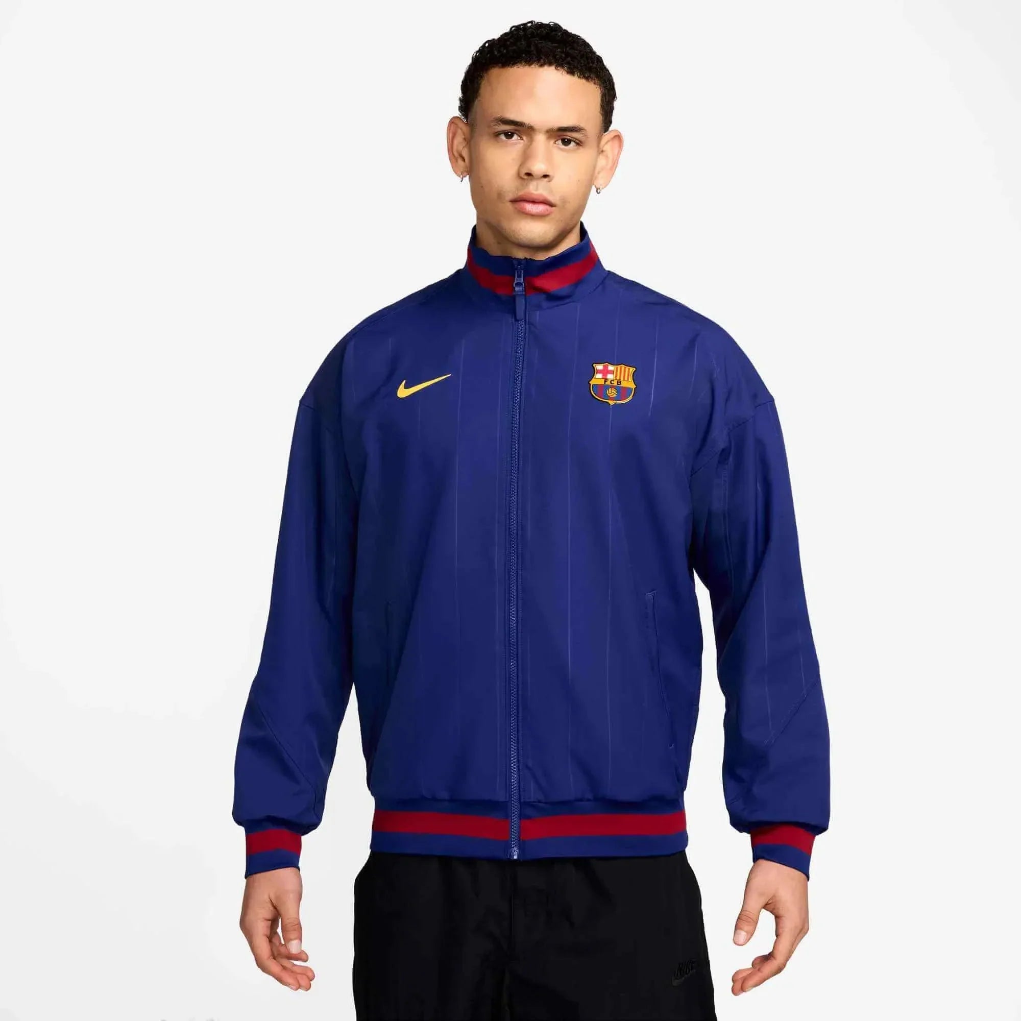 Barcelona 2025-26 Men's Strike Anthem Jacket