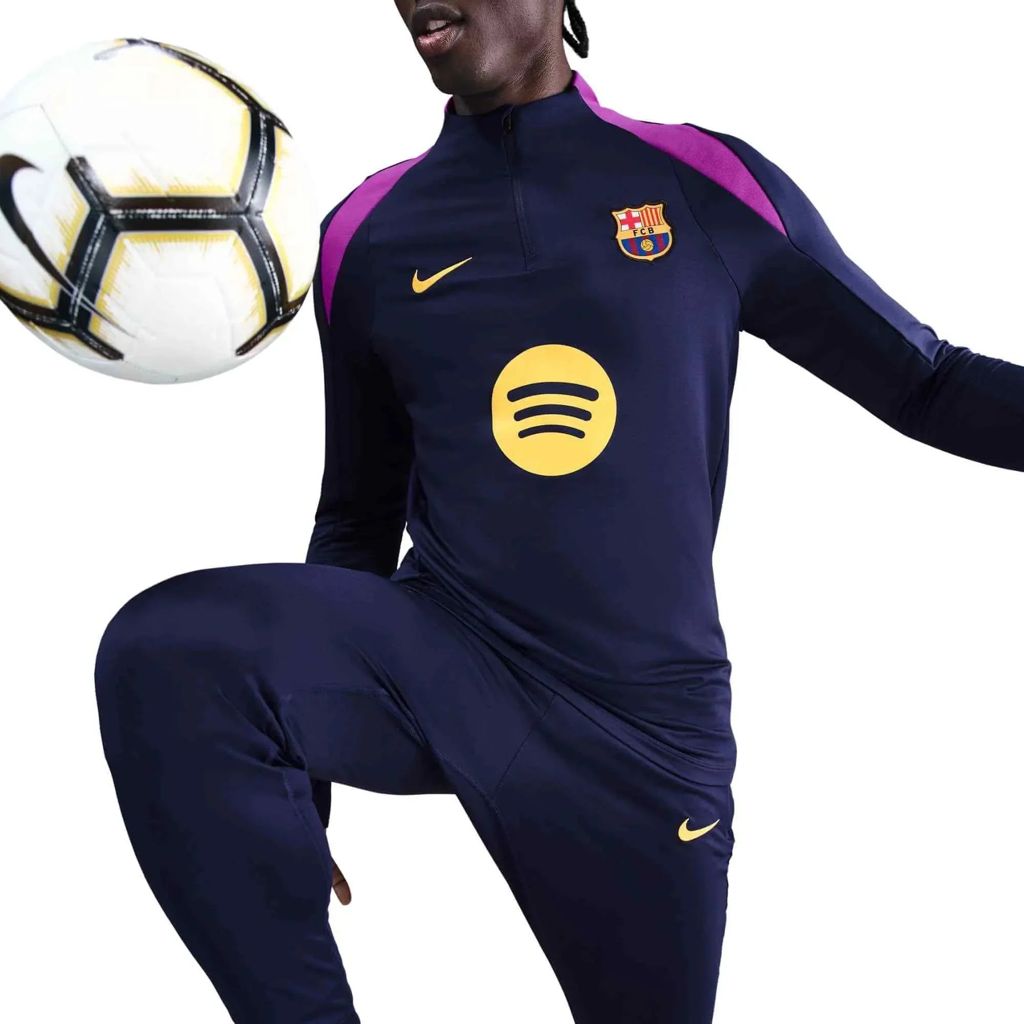 Barcelona 2025-26 Men's Strike Drill Top