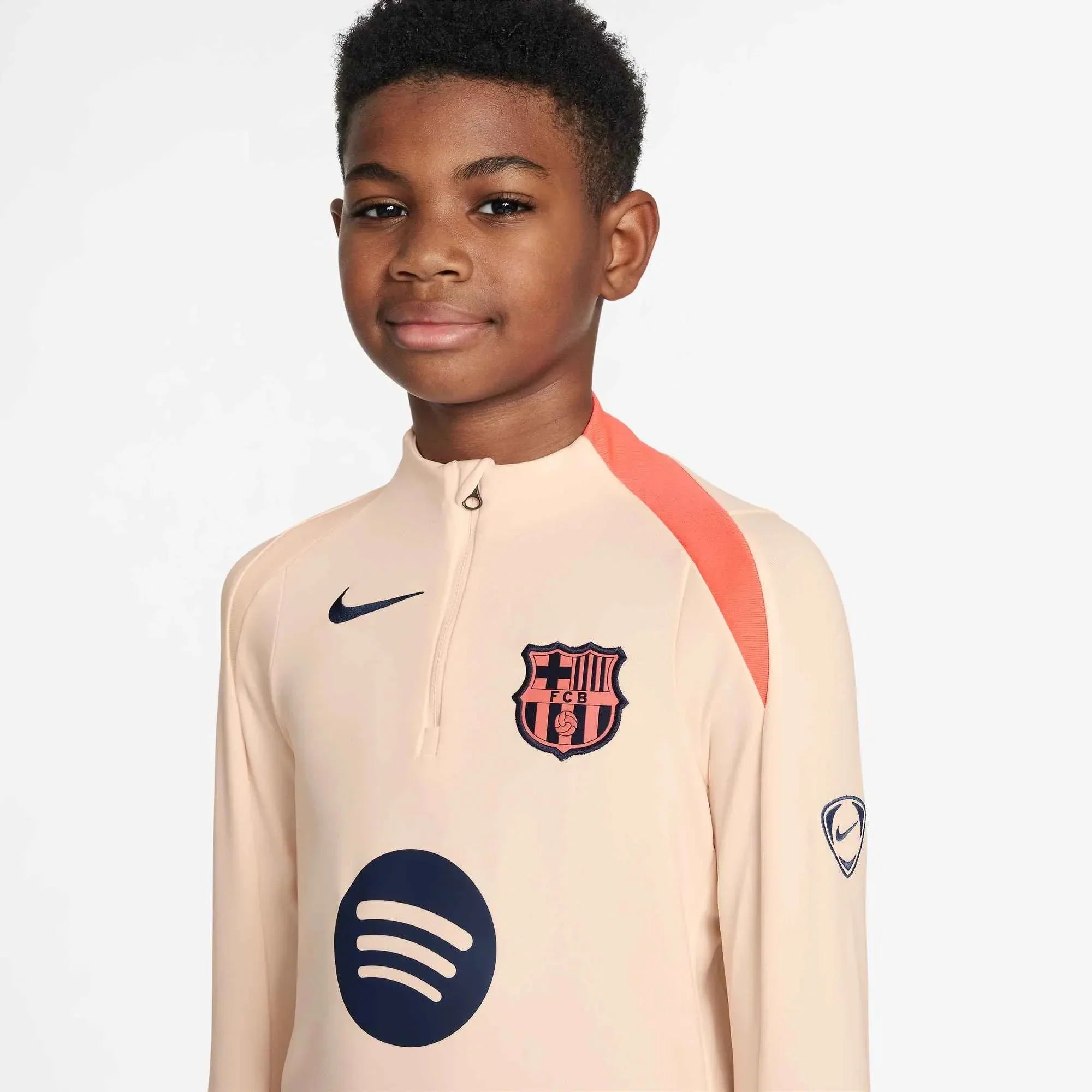 Barcelona 2025-26 Youth DF Strike Drill Top