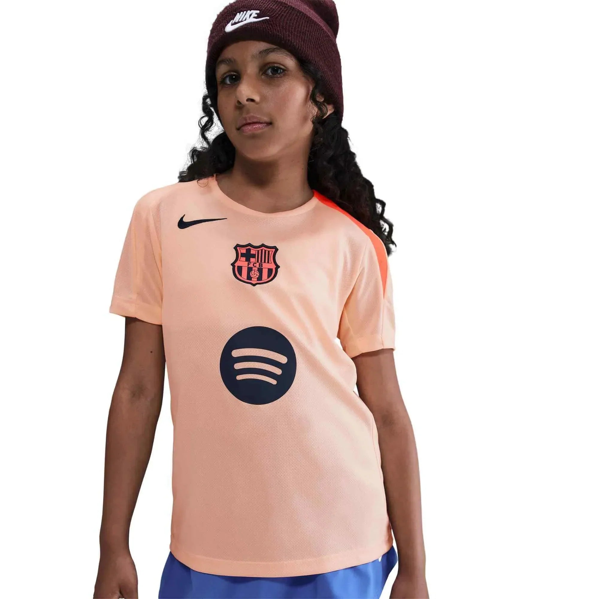 Barcelona 2025-26 Youth DF Strike Top