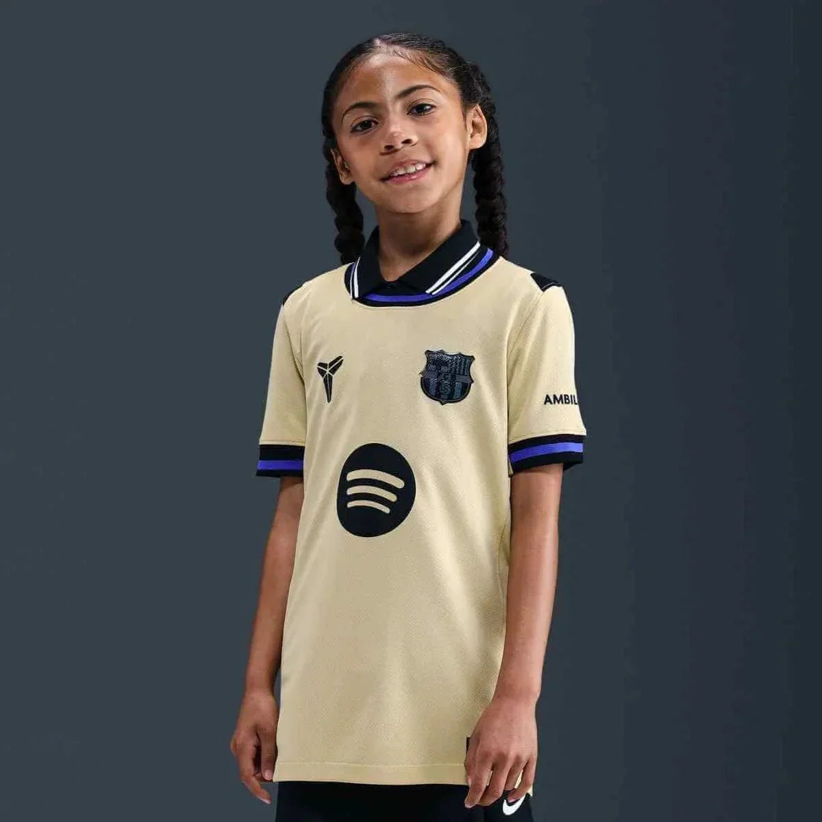 Barcelona 2025-26 Youth Stadium Away Soccer Jersey