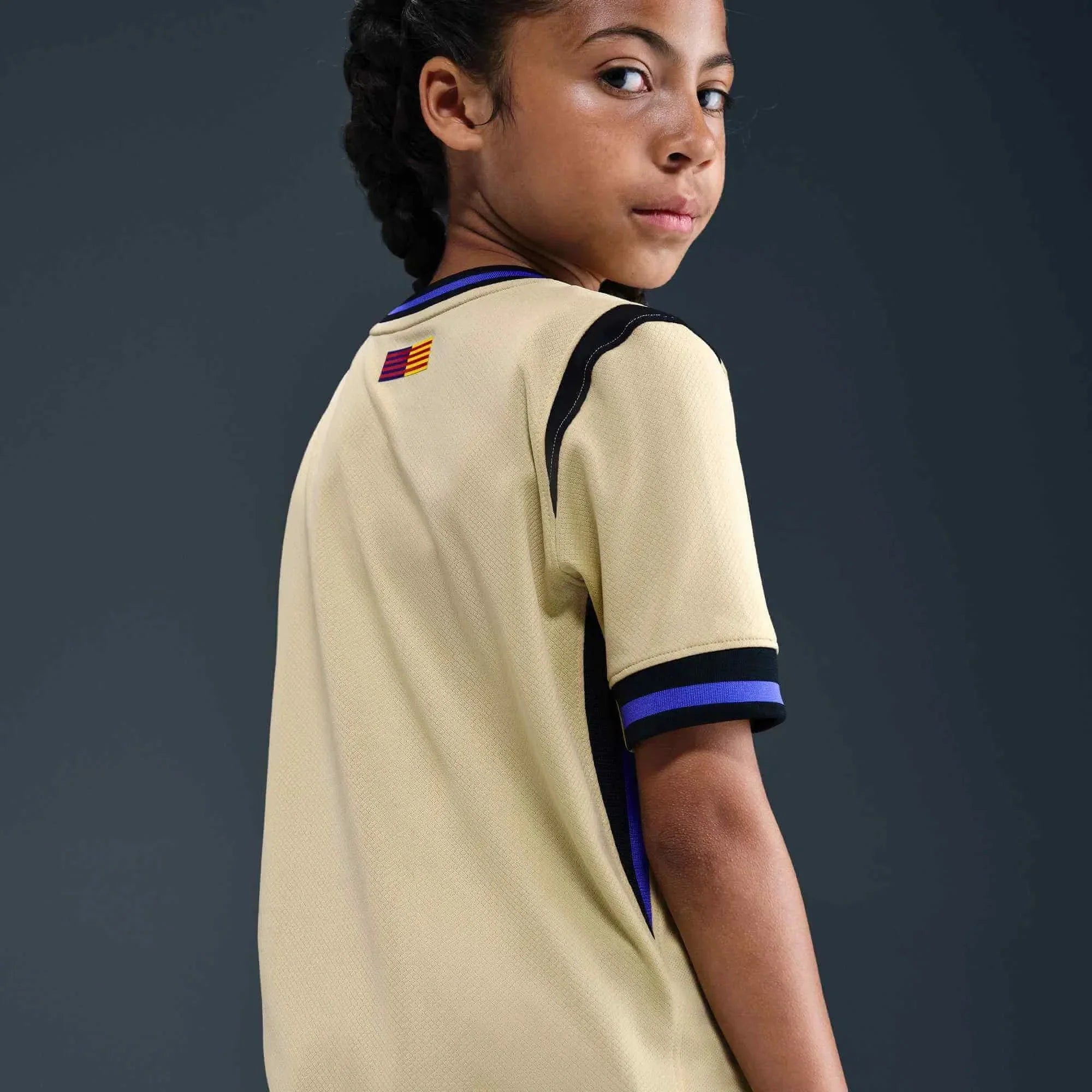 Barcelona 2025-26 Youth Stadium Away Soccer Jersey