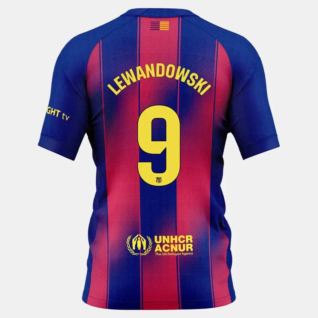 Barcelona 2025-26 Youth Stadium Home Soccer Jersey