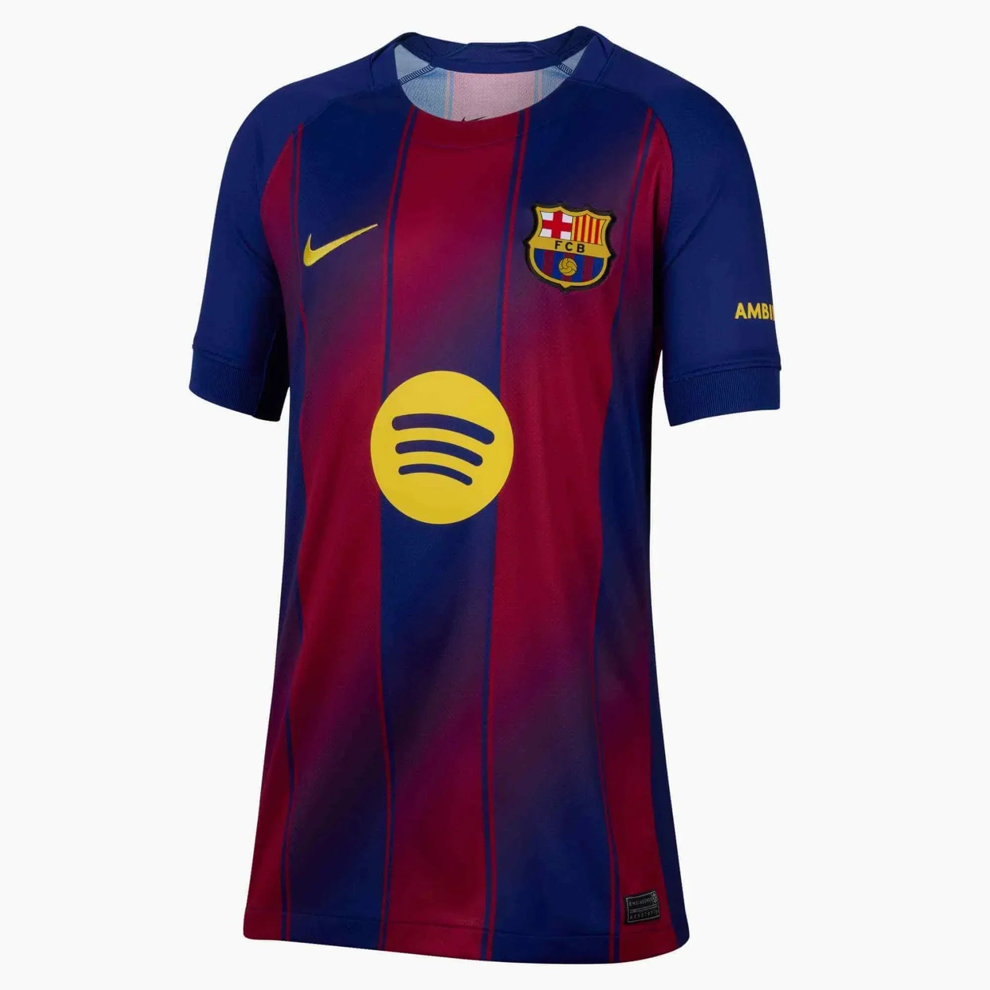Barcelona 2025-26 Youth Stadium Home Soccer Jersey