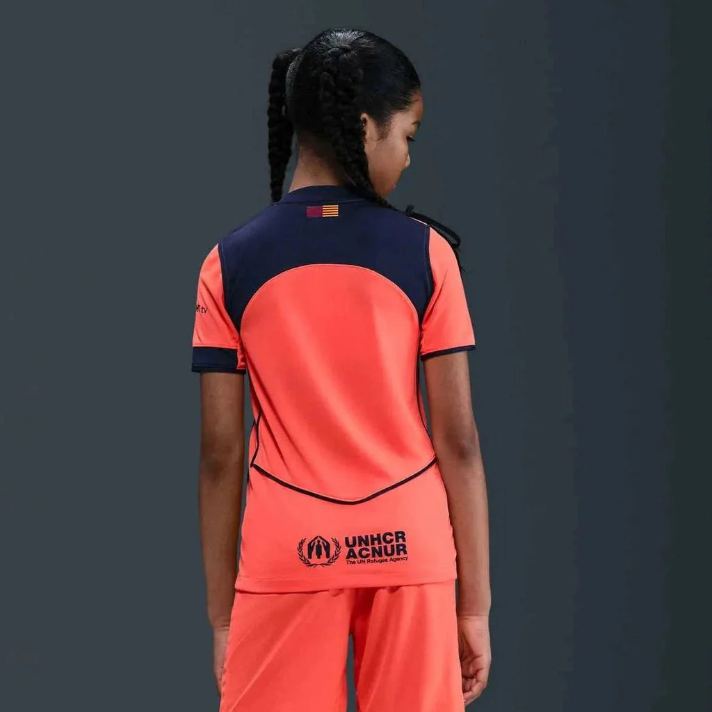 Barcelona 2025-26 Youth Stadium Third Soccer Jersey
