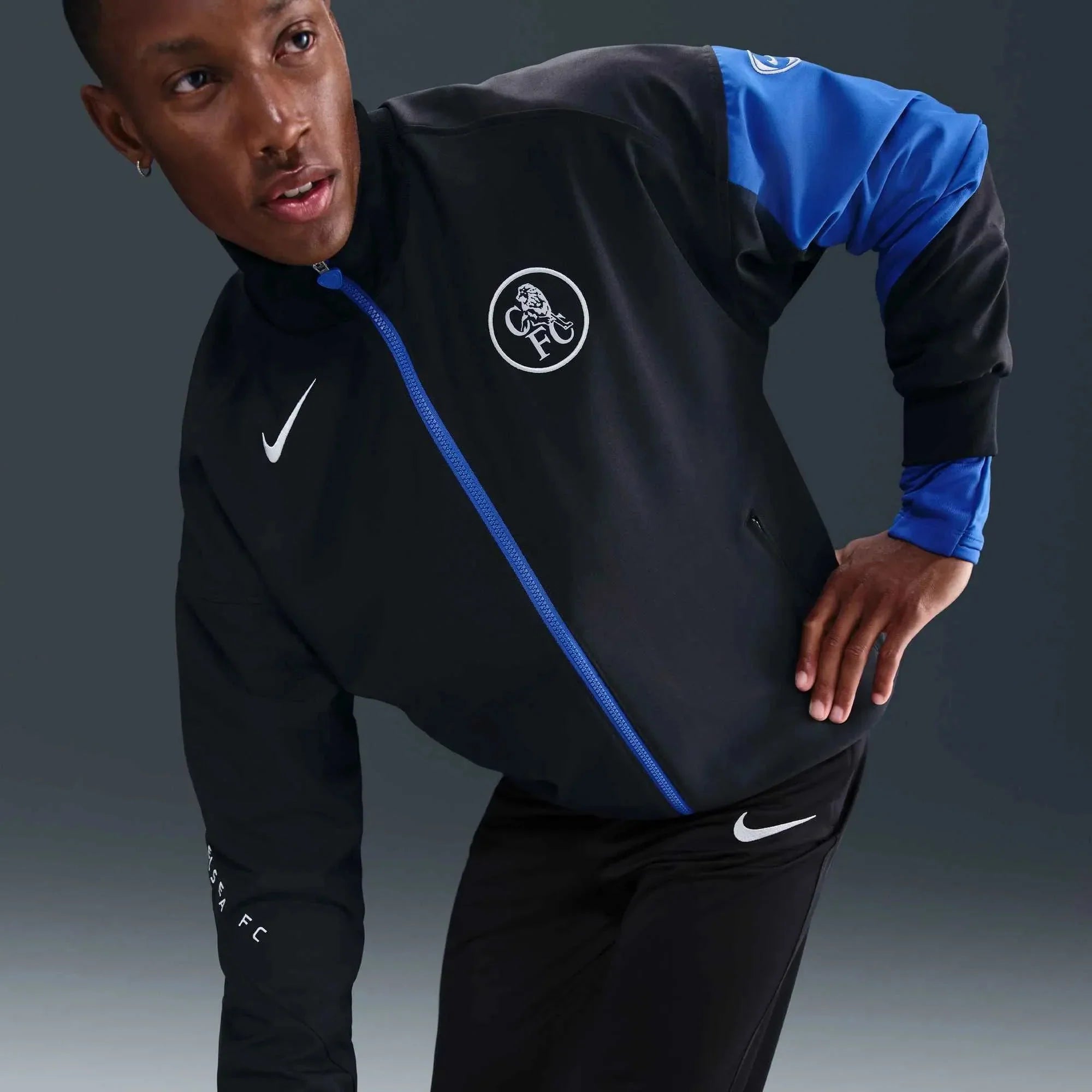 Chelsea 2025-26 Men's Strike Third Anthem Jacket
