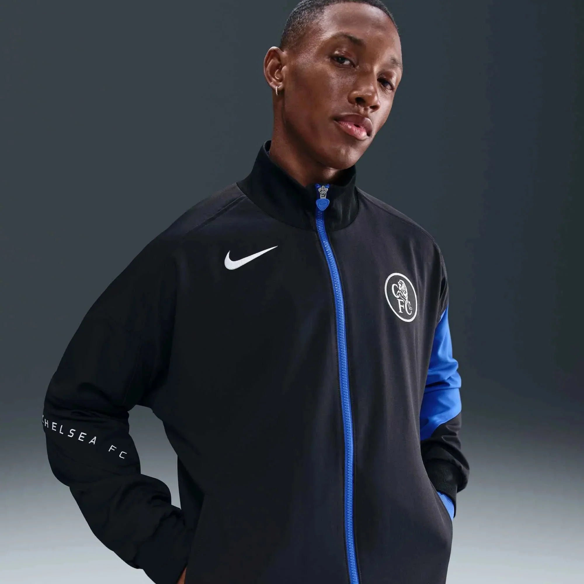 Chelsea 2025-26 Men's Strike Third Anthem Jacket