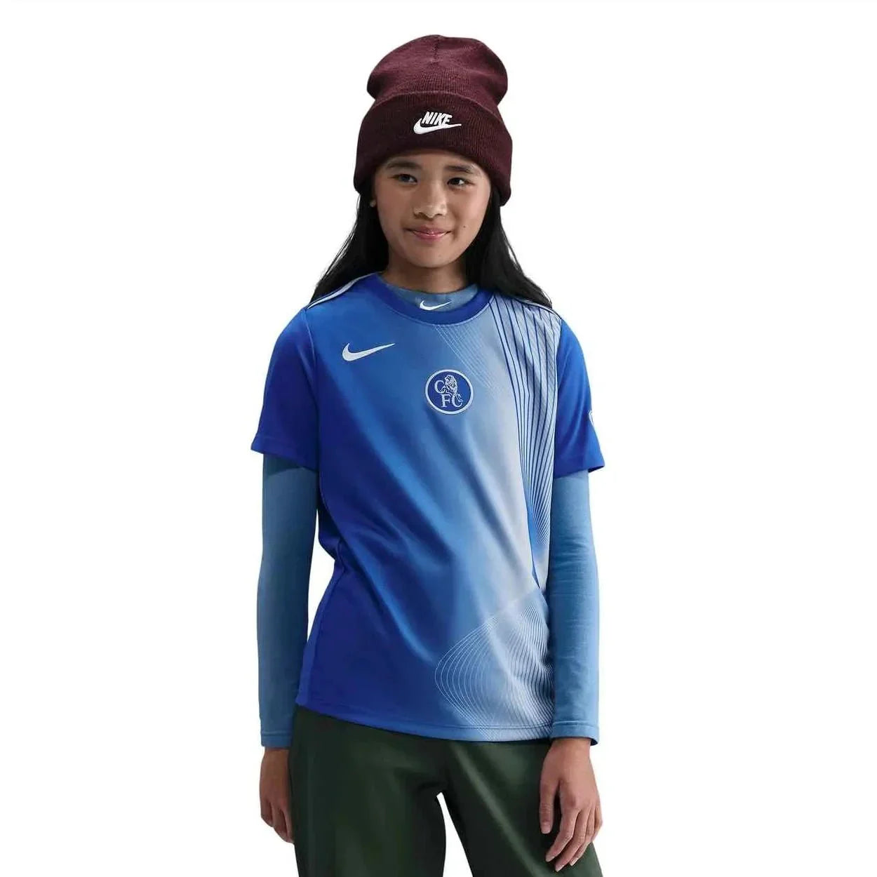 Chelsea 2025-26 Youth DF Academy Pro Top