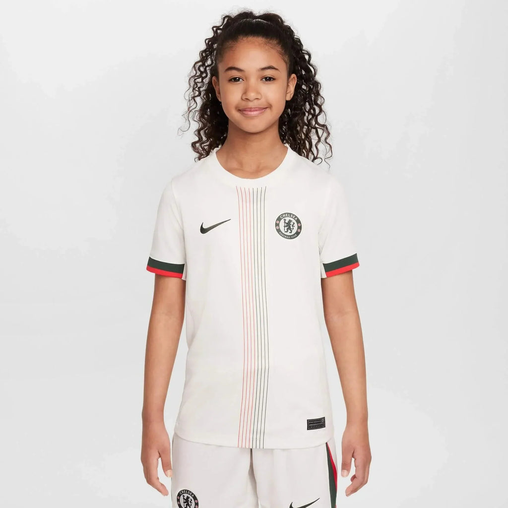 Chelsea 2025-26 Youth Stadium Away Soccer Jersey