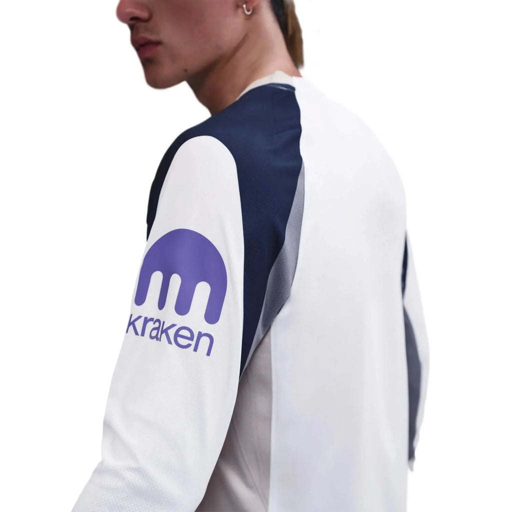 Tottenham 2025-26 Men's Stadium Home Long-Sleeve Soccer Jersey
