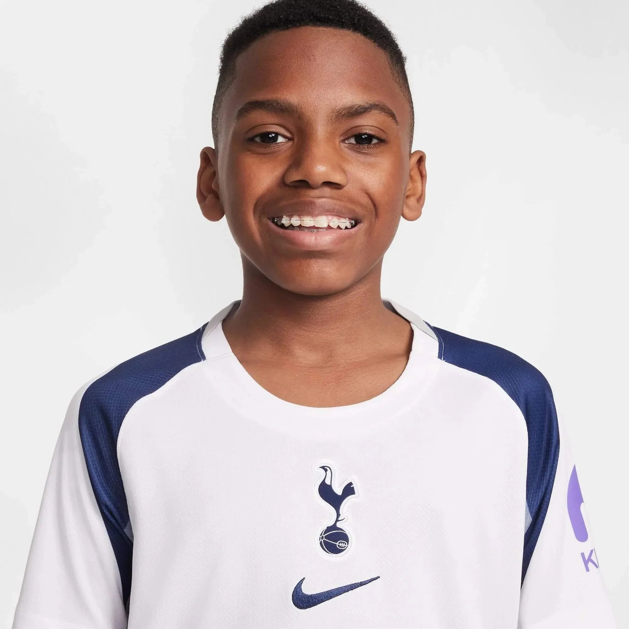 Maillot de football domicile Tottenham saison 2025-26 pour jeune