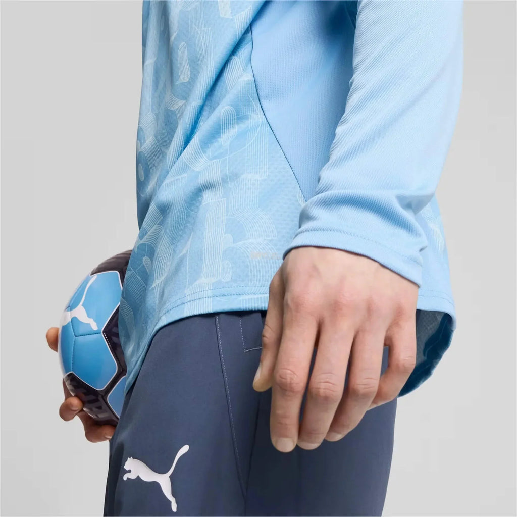 Manchester City 2024-25 Men's Pre-Match 1/4 Zip Top
