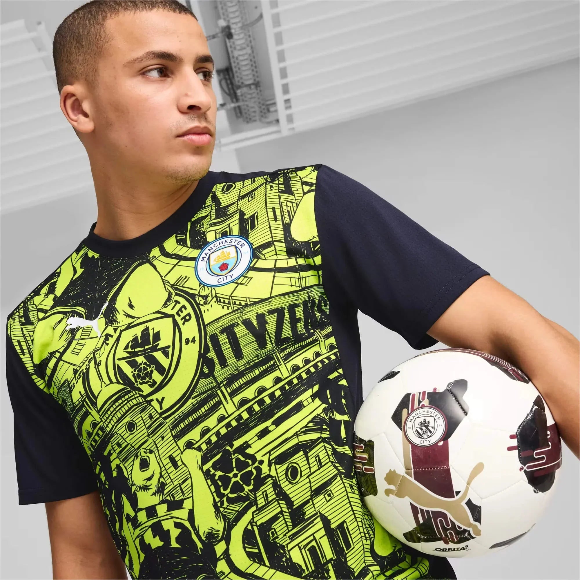 Manchester City 2024-25 Men's Pre-Match Jersey
