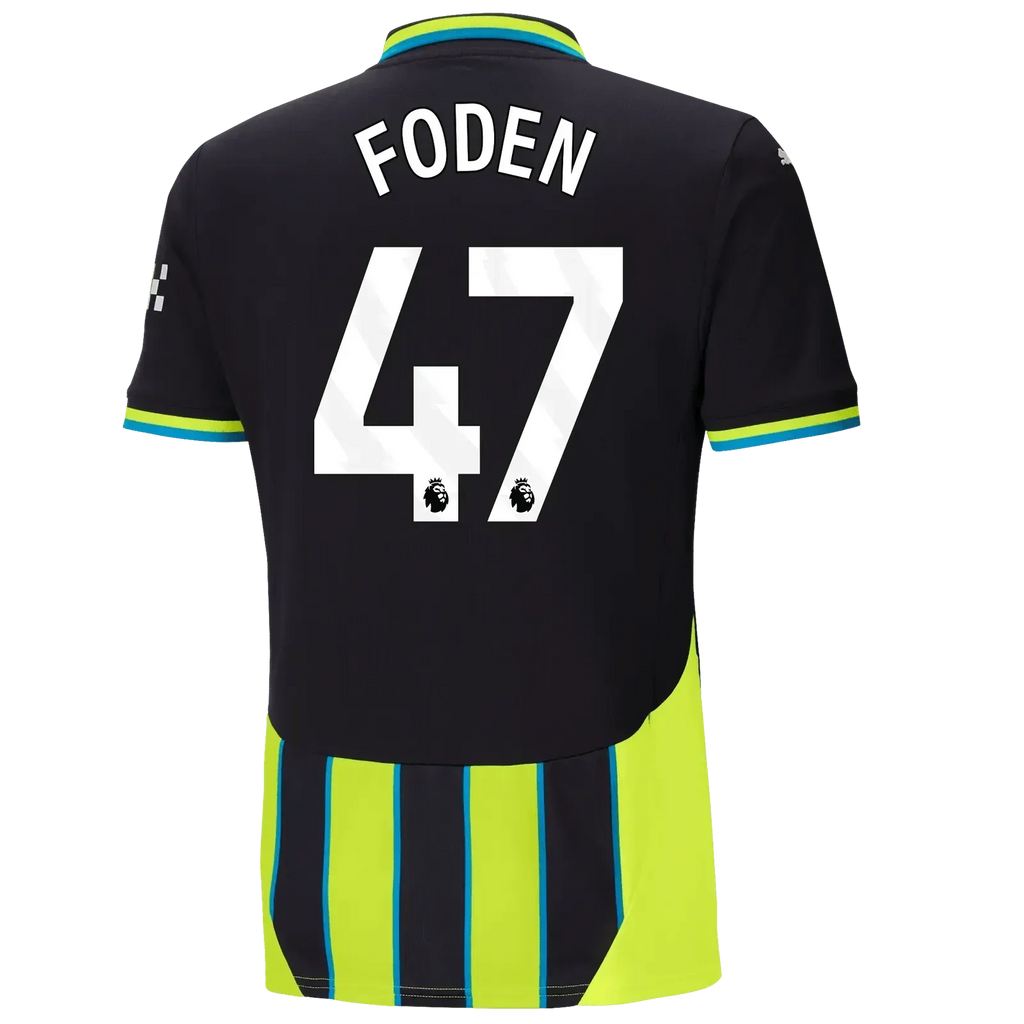 Manchester City 2024-25 Youth Stadium Away Jersey
