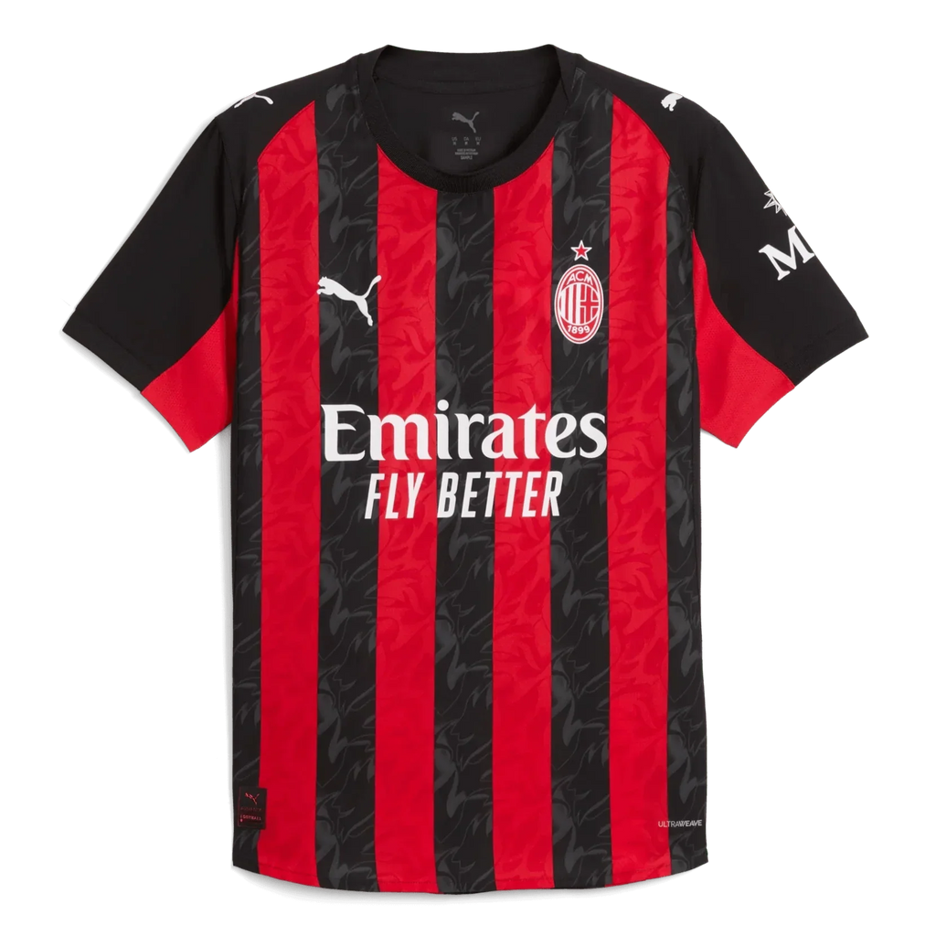 AC Milan 2025-26 Men's Home Soccer Jersey