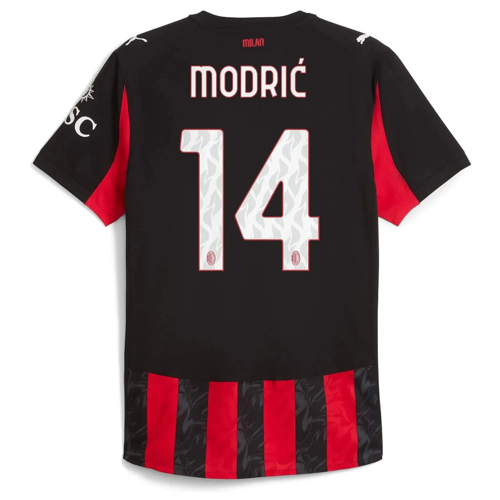 AC Milan 2025-26 Men's Home Soccer Jersey