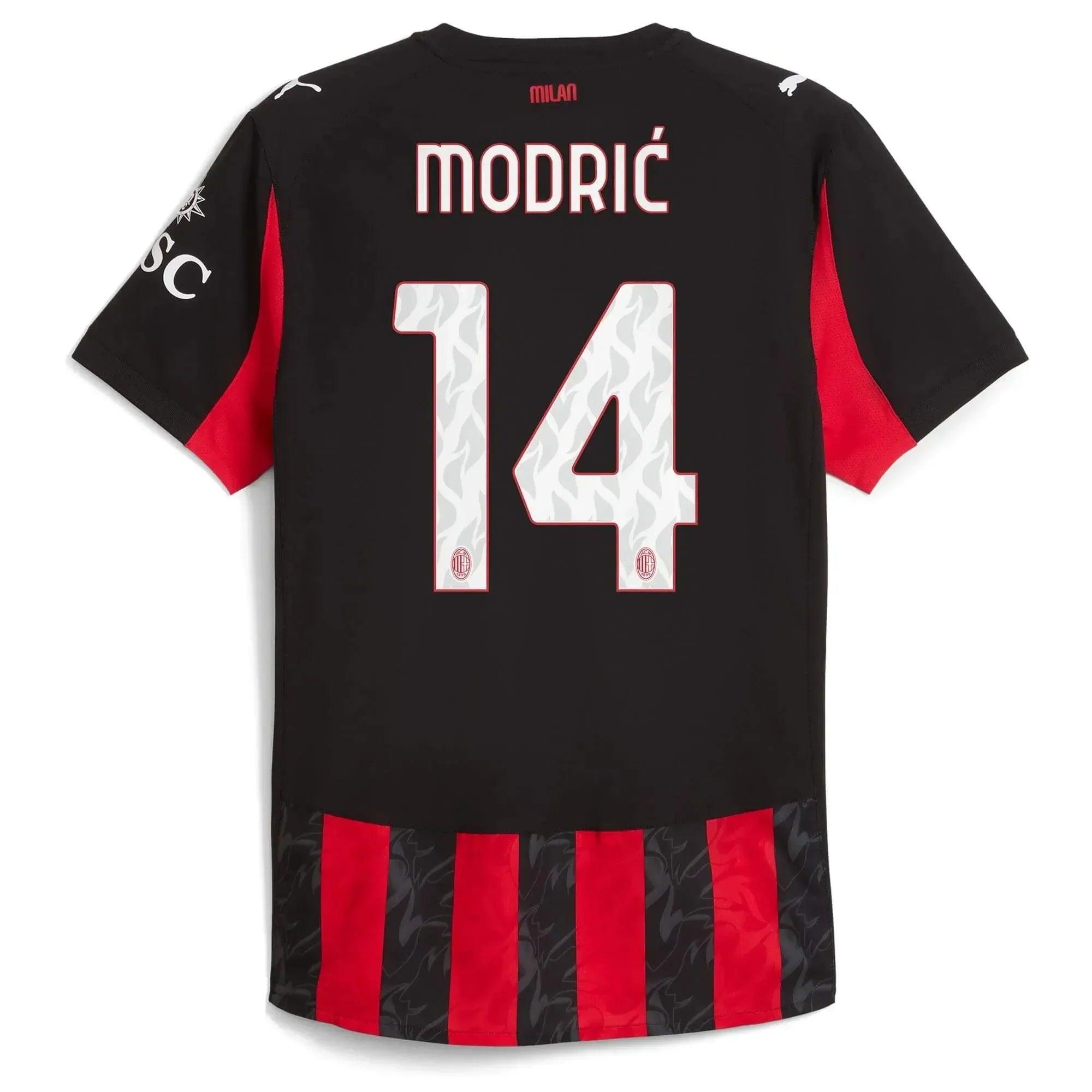 AC Milan 2025-26 Men's Home Soccer Jersey