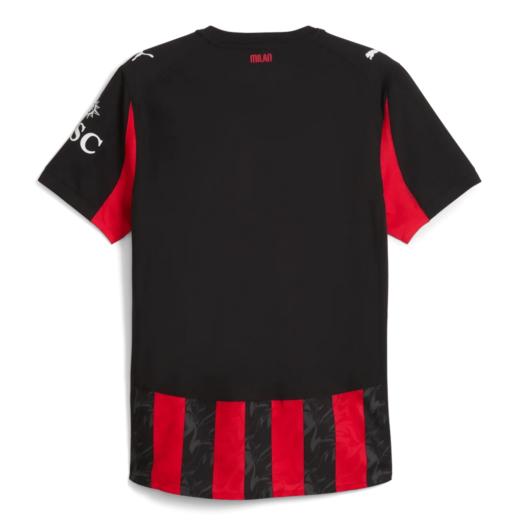 AC Milan 2025-26 Men's Home Soccer Jersey